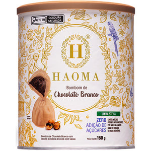 Bombom Chocolate Branco | Linha Stevia