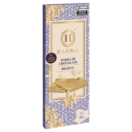 Barra Chocolate Branco 80g
