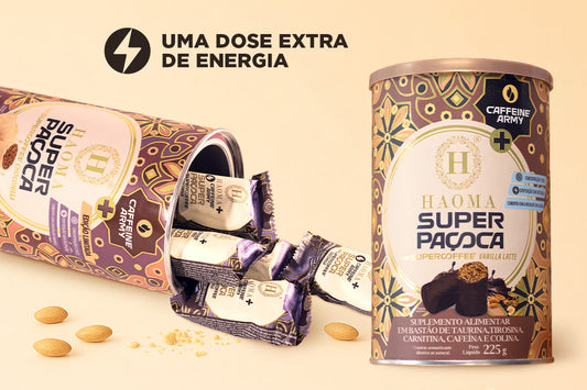 Paçoca com SuperCoffee: energia e sabor para o seu dia