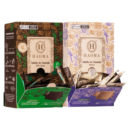 KIT 2 PROMO BOX TABLETES LINHA STEVIA