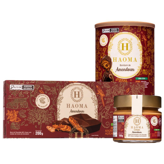 KIT AMENDOIM LINHA STEVIA
