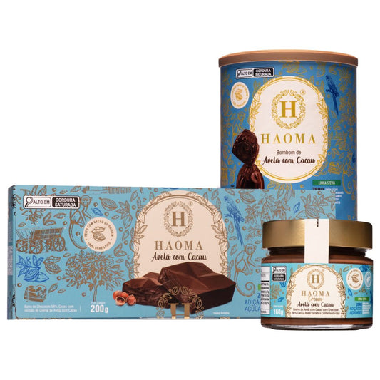 KIT AVELÃ LINHA STEVIA