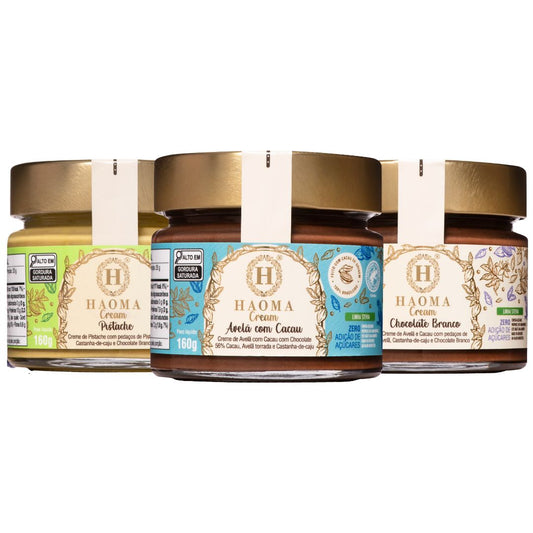 KIT 3 CREAMS LINHA STEVIA