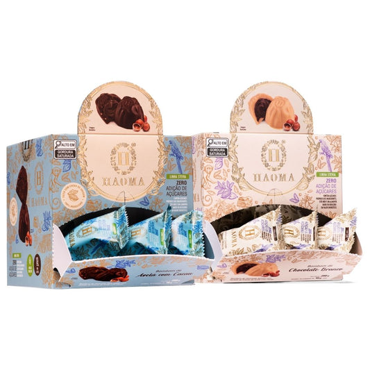 KIT 2 PROMO BOX BOMBOM LINHA STEVIA