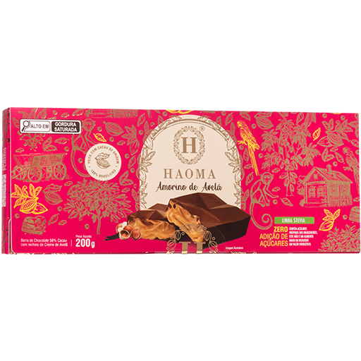 Barra Amorino 200g | Linha Stevia