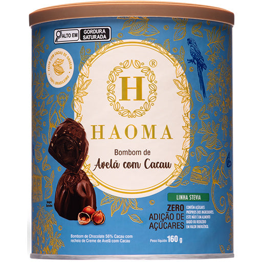 Bombom de Avelã | Linha Stevia
