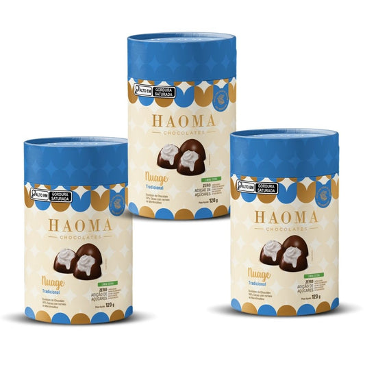 KIT 3 LATAS NUAGE TRADICIONAL LINHA STEVIA