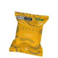 1 Barra Maracujá e Nibs de Cacau | Linha Stevia