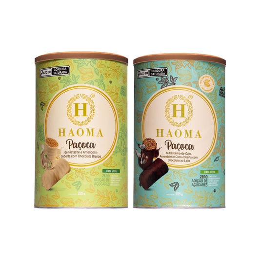 KIT 2 LATAS PAÇOCA LINHA STEVIA