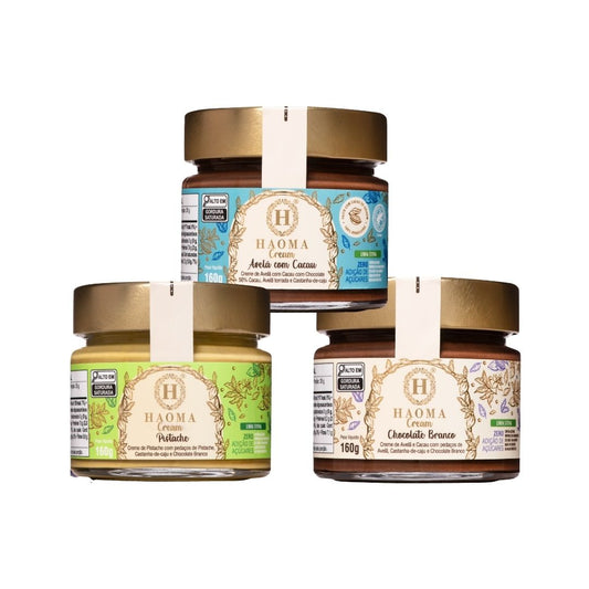 KIT 3 CREAMS LINHA STEVIA