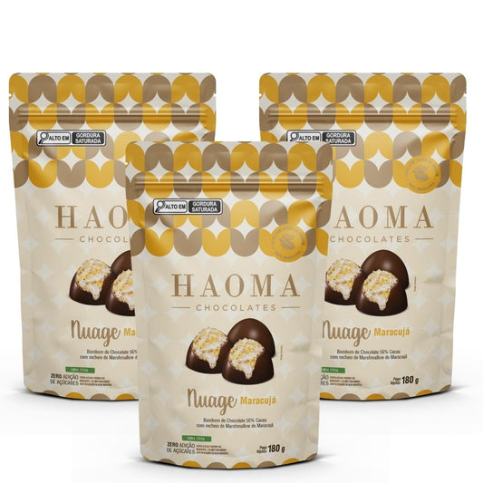 KIT 3 POUCH NUAGE MARACUJÁ LINHA STEVIA