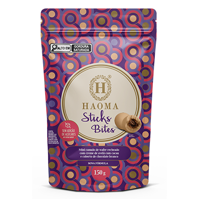 Stick Bites Chocolate Branco 150g