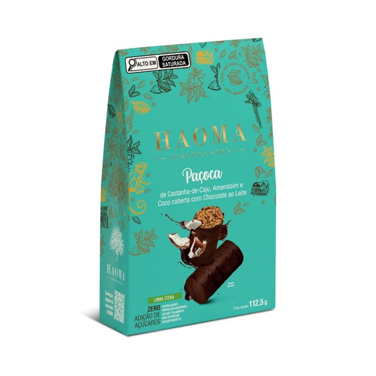 Paçoca Castanha de Caju e de Coco Pack 112,5g