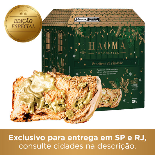 Panettone Trufado Pistache | 620g