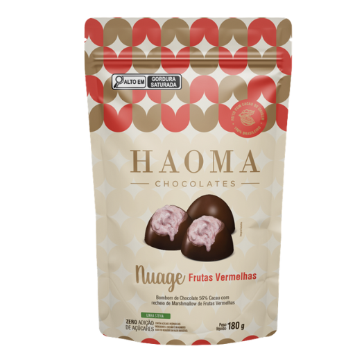 Nuage Frutas Vermelhas Pouch 180g | Linha Stevia