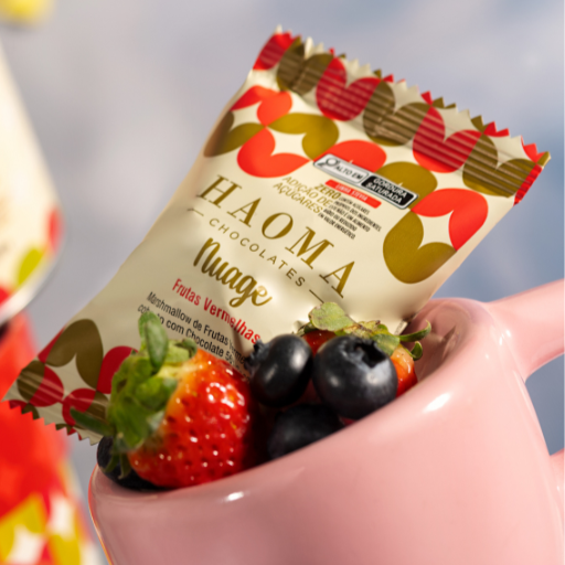 KIT 4 LATAS NUAGE FRUTAS VERMELHAS LINHA STEVIA