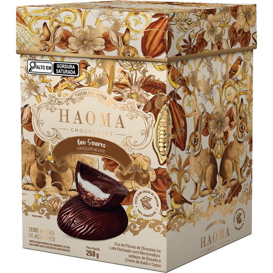 Ovo S'mores de Chocolate ao Leite com Recheio de Nuage 260g