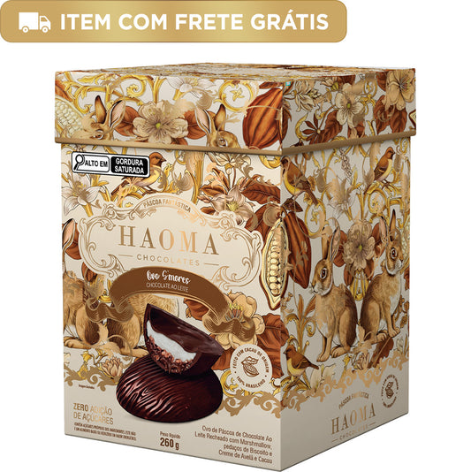 Ovo S'mores de Chocolate ao Leite com Recheio de Nuage 260g