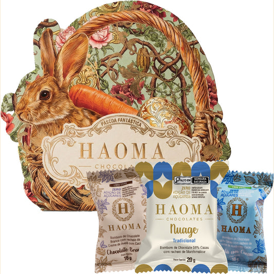 Caixa Presenteável Coelho de Páscoa