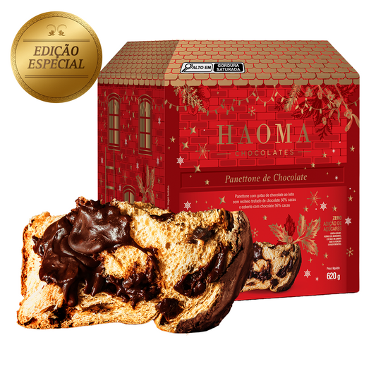 Panettone Trufado Chocolate 56% | 620g