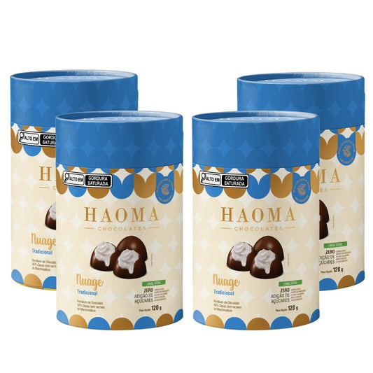 KIT 4 LATAS NUAGE TRADICIONAL LINHA STEVIA